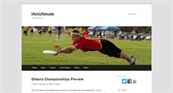 Desktop Screenshot of iamultimate.com