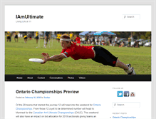 Tablet Screenshot of iamultimate.com